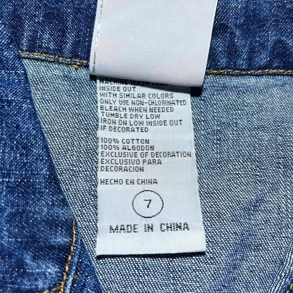 Harley Davidson Denim Vest Patch